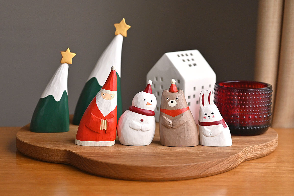 【新入荷】手のひらで楽しむ、お手軽クリスマス。T-Lab.の木のクリスマスアイテム全11種