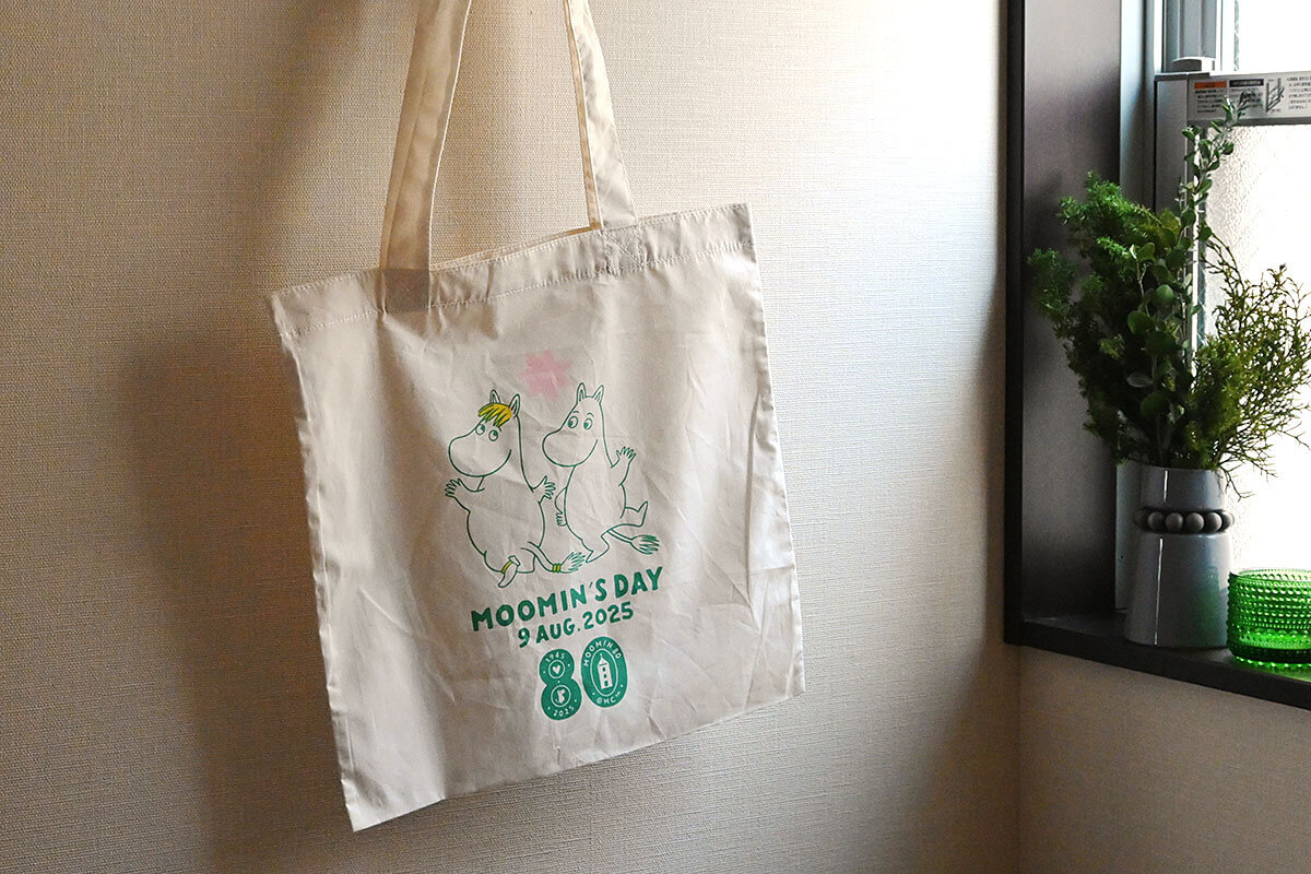 先着で非売品エコバッグプレゼント！　ムーミングッズと一緒に、「ムーミンの日」を盛り上げよう！