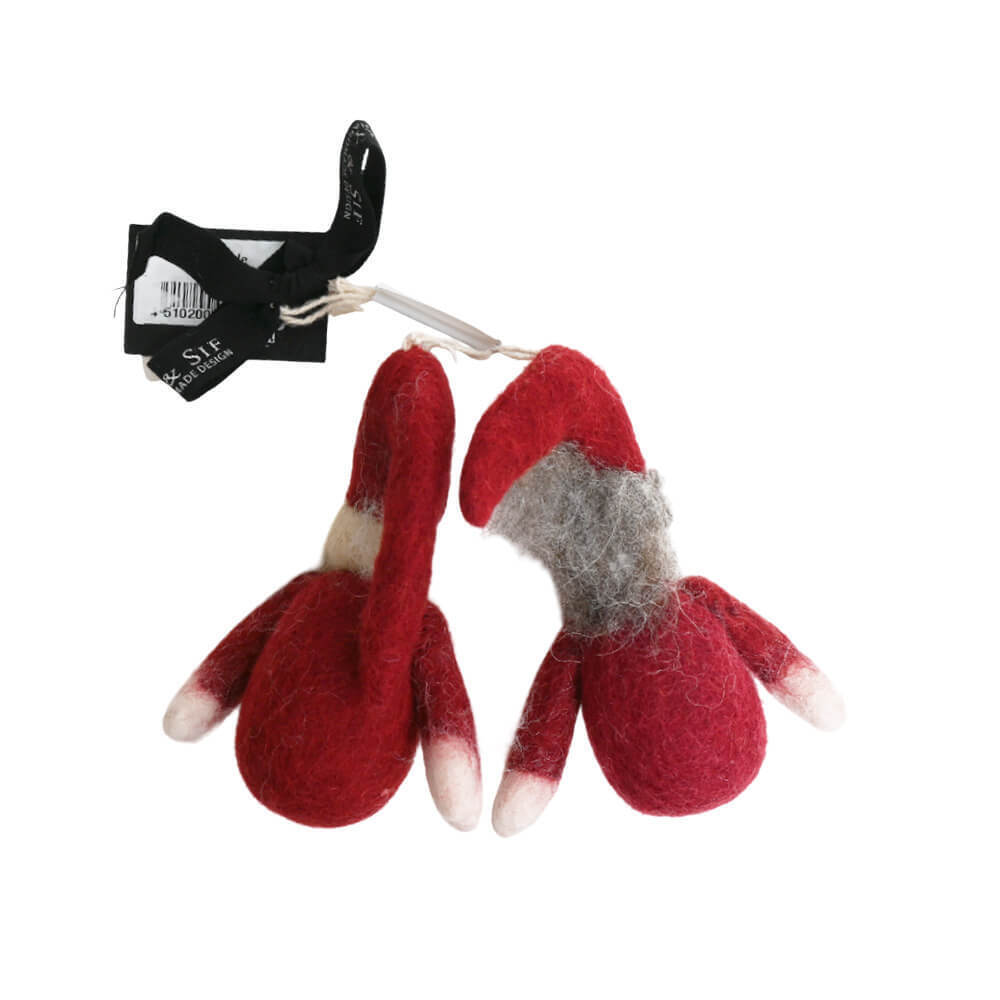 妖精のカップルとヤドリギリースLセット