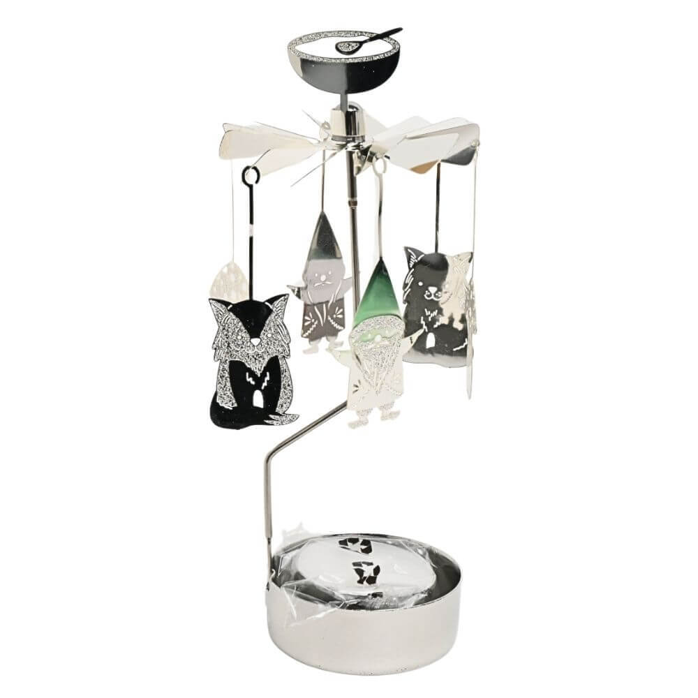 ロータリーキャンドルホルダー フォックスアンドサンタ