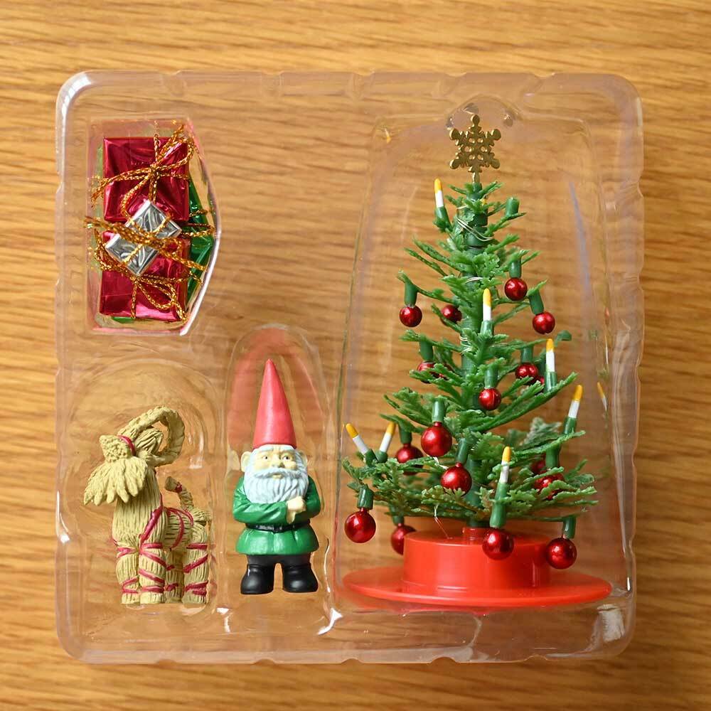 ＜★te-nori限定＞ ノルディカニッセ　北欧の小さな仲間たちと、プレゼント袋に入ったサンタの祝福クリスマスセット