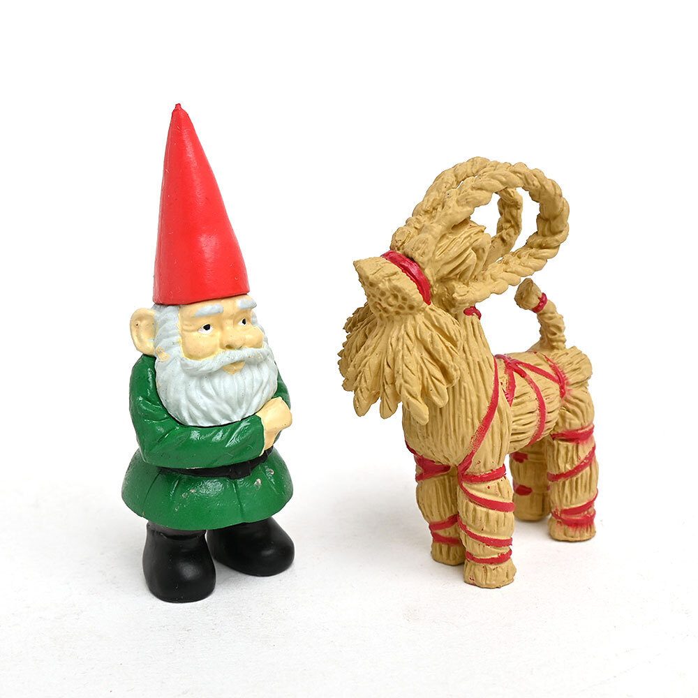 ＜★te-nori限定＞ ノルディカニッセ　北欧の小さな仲間たちと、プレゼント袋に入ったサンタの祝福クリスマスセット