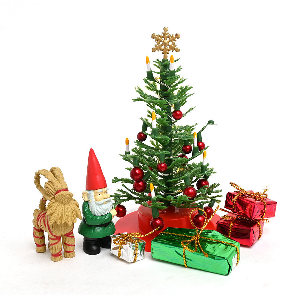 ＜★te-nori限定＞ ノルディカニッセ　北欧の小さな仲間たちと、プレゼント袋に入ったサンタの祝福クリスマスセット