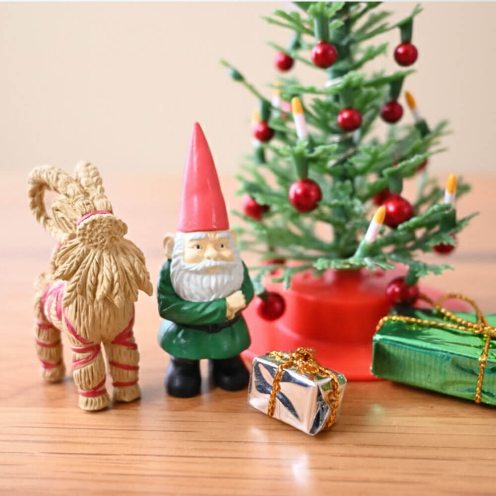 ＜★te-nori限定＞ ノルディカニッセ　北欧の小さな仲間たちと、プレゼント袋に入ったサンタの祝福クリスマスセット