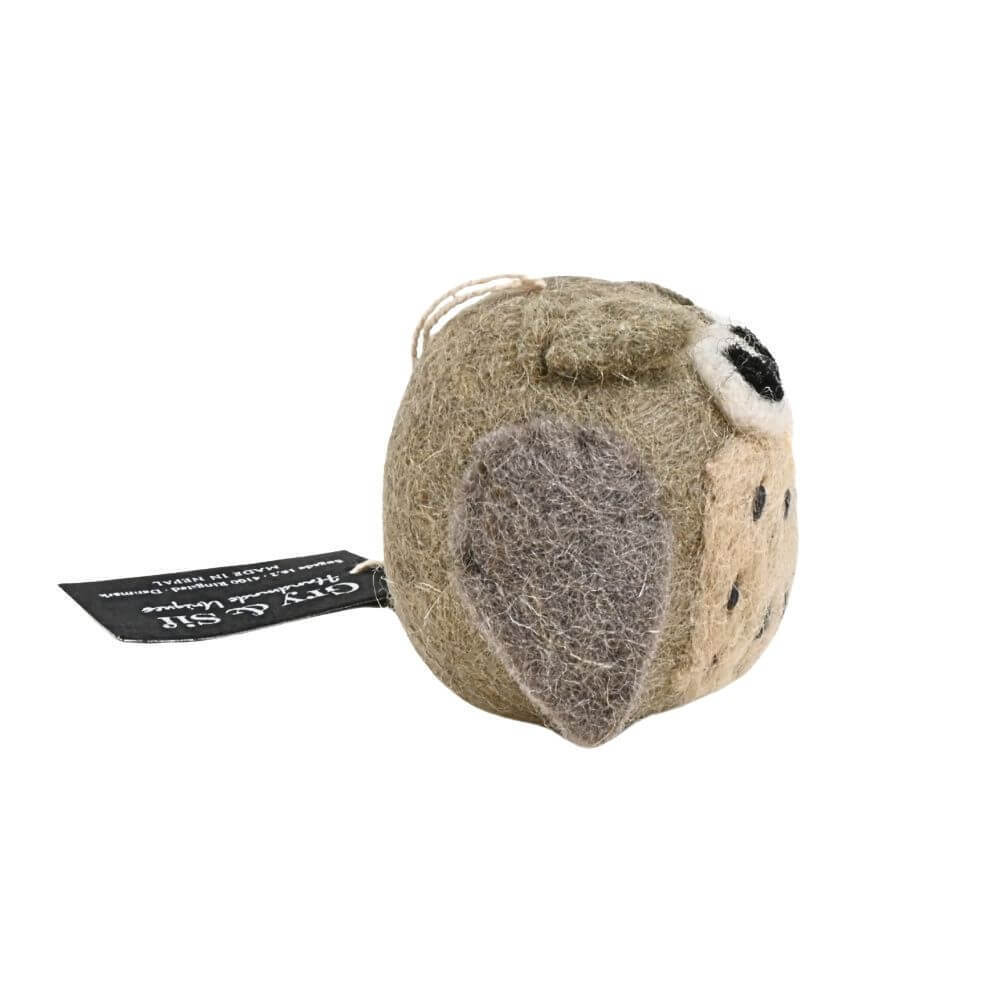 ＜★te-nori限定＞ ノルディカニッセ　北欧の森のお友だち！ ハグサンタとフクロウの、のんびりひなたぼっこセット