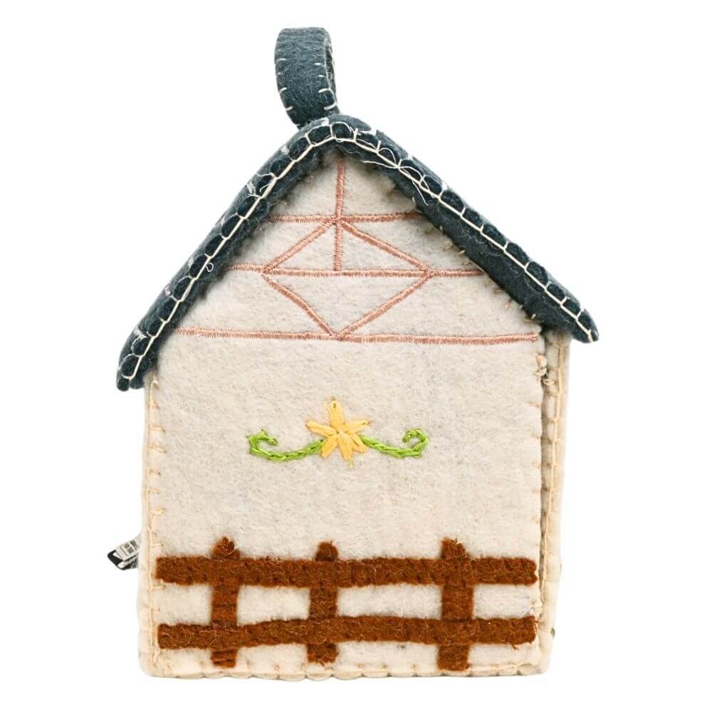 ドールハウス 青い屋根