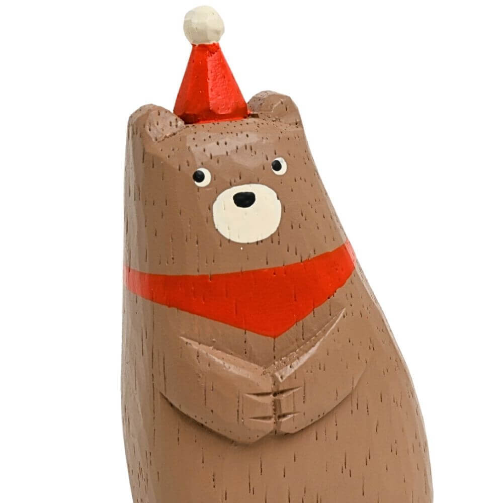 ＜★te-nori限定＞ ノルディカニッセ　ほっこりあたたか。ハグサンタとクマのなかよくよりそいセット