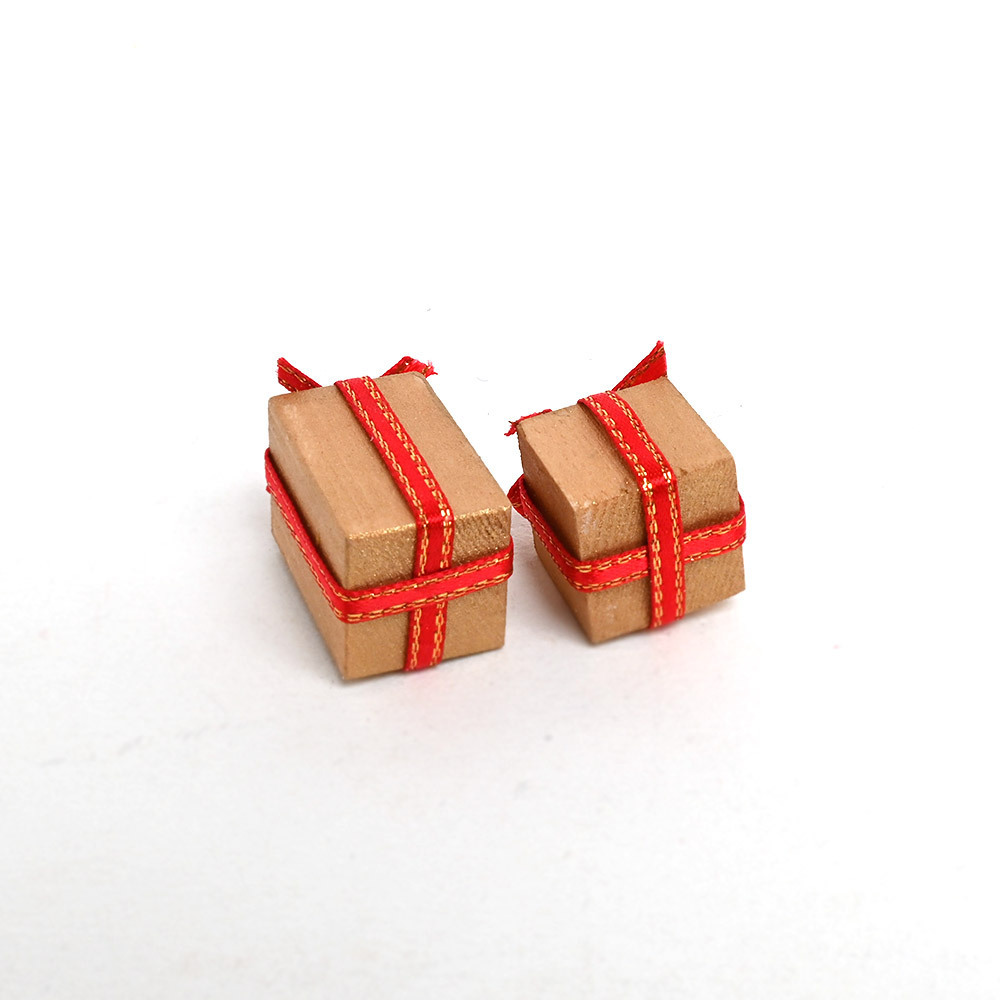 ＜★te-nori限定＞ ノルディカニッセ　おっちょこちょいサンタのクリスマスの準備セット（赤いリボンのプレゼント）