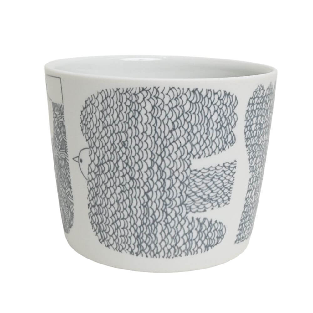 DAY BY DAY CUP [BIRD] グレー