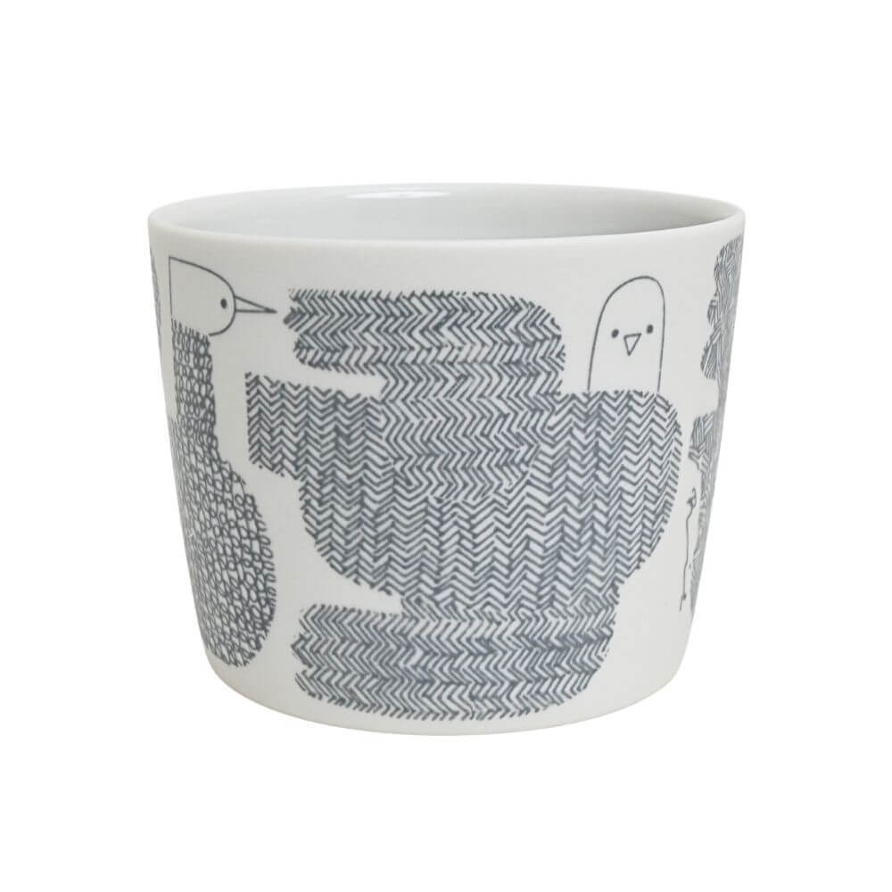 DAY BY DAY CUP [BIRD] グレー