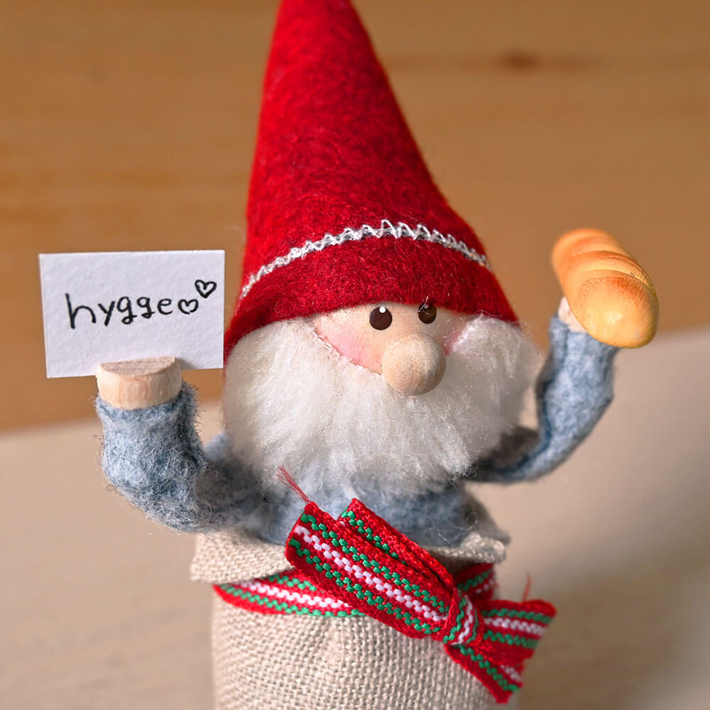 ＜★te-nori限定＞ ノルディカニッセ　北欧の小さなパン屋さん！ お腹も心も満たす、袋に入ったサンタさんの至福の時セット（フランスパン）