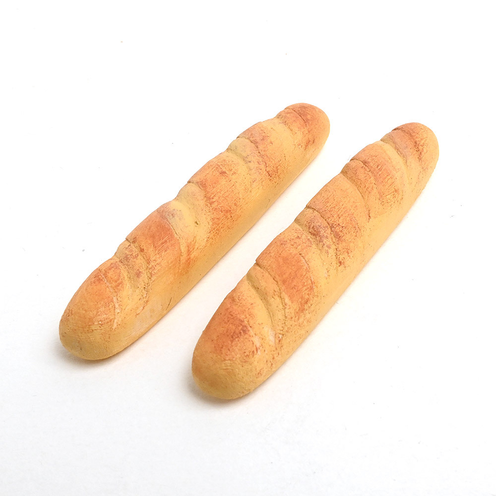 木製ミニチュアフランスパン