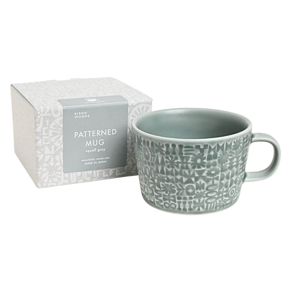 PATTERNED MUG / スコールグレー