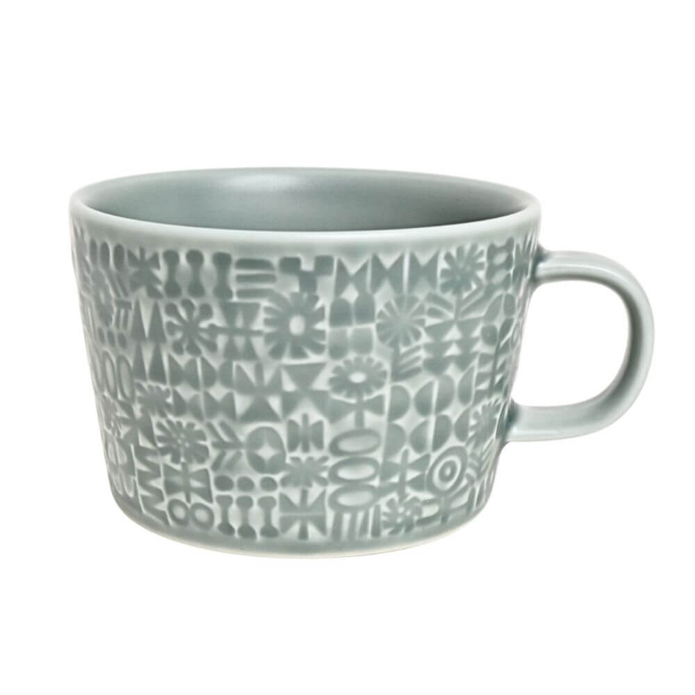 PATTERNED MUG / スコールグレー