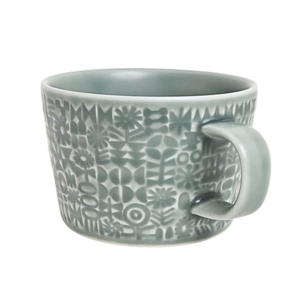 PATTERNED MUG / スコールグレー