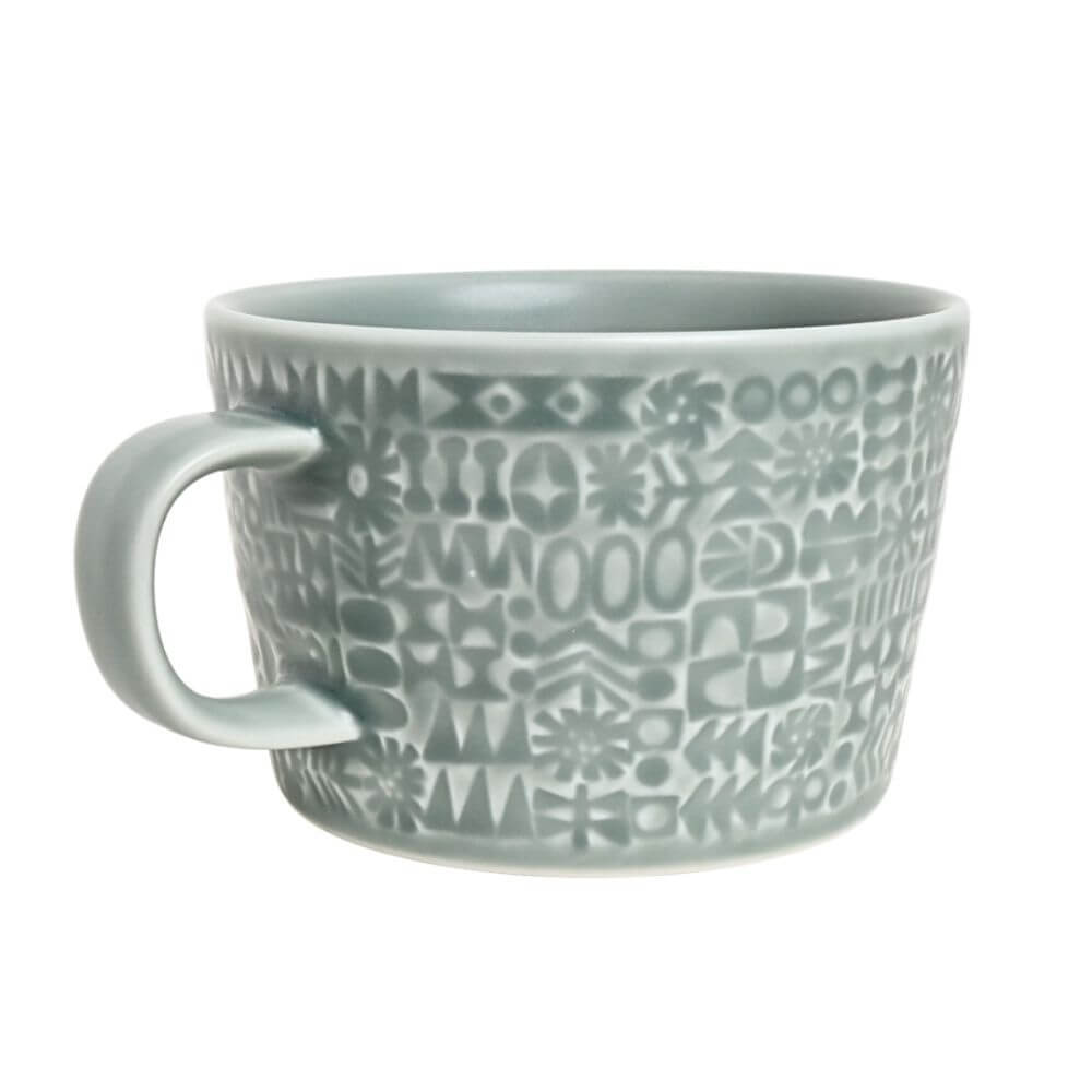 PATTERNED MUG / スコールグレー