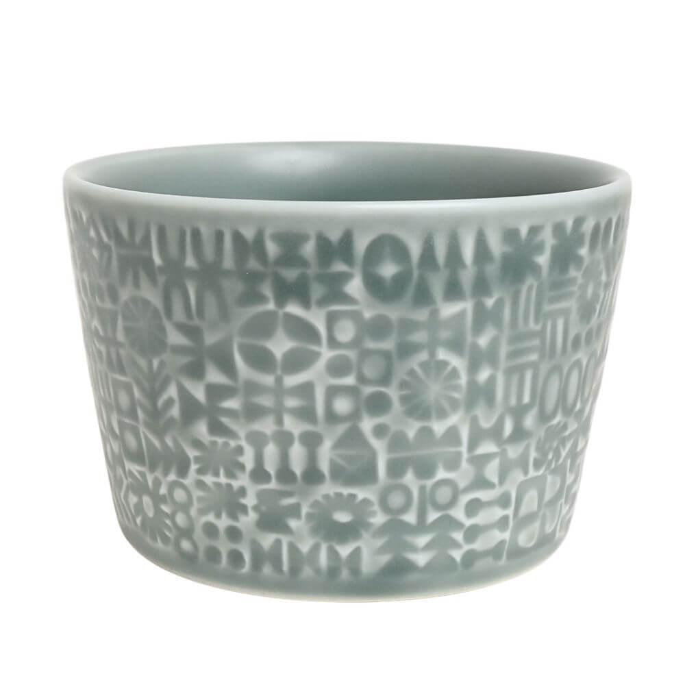 PATTERNED MUG / スコールグレー