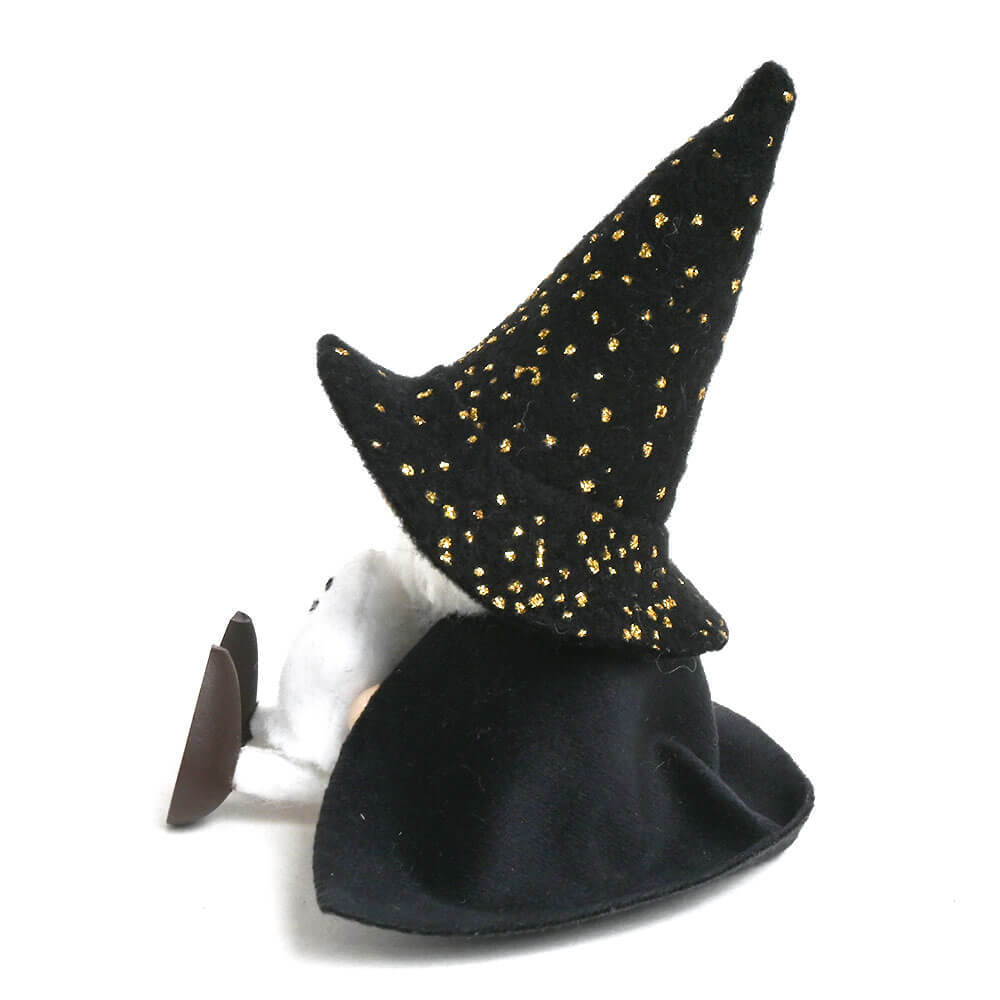 ハロウィン　おばけを抱えたキラキラ帽子の魔法使いサンタ　te-nori限定　ノルディカニッセ【10月上旬～中旬発送予定】