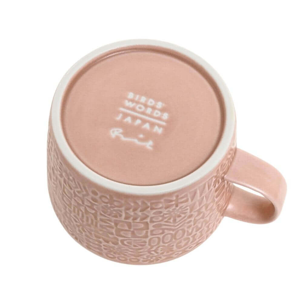 使うほど好きになる、PATTERNED MUGペアセット（アンティークローズ・スコールグレー）