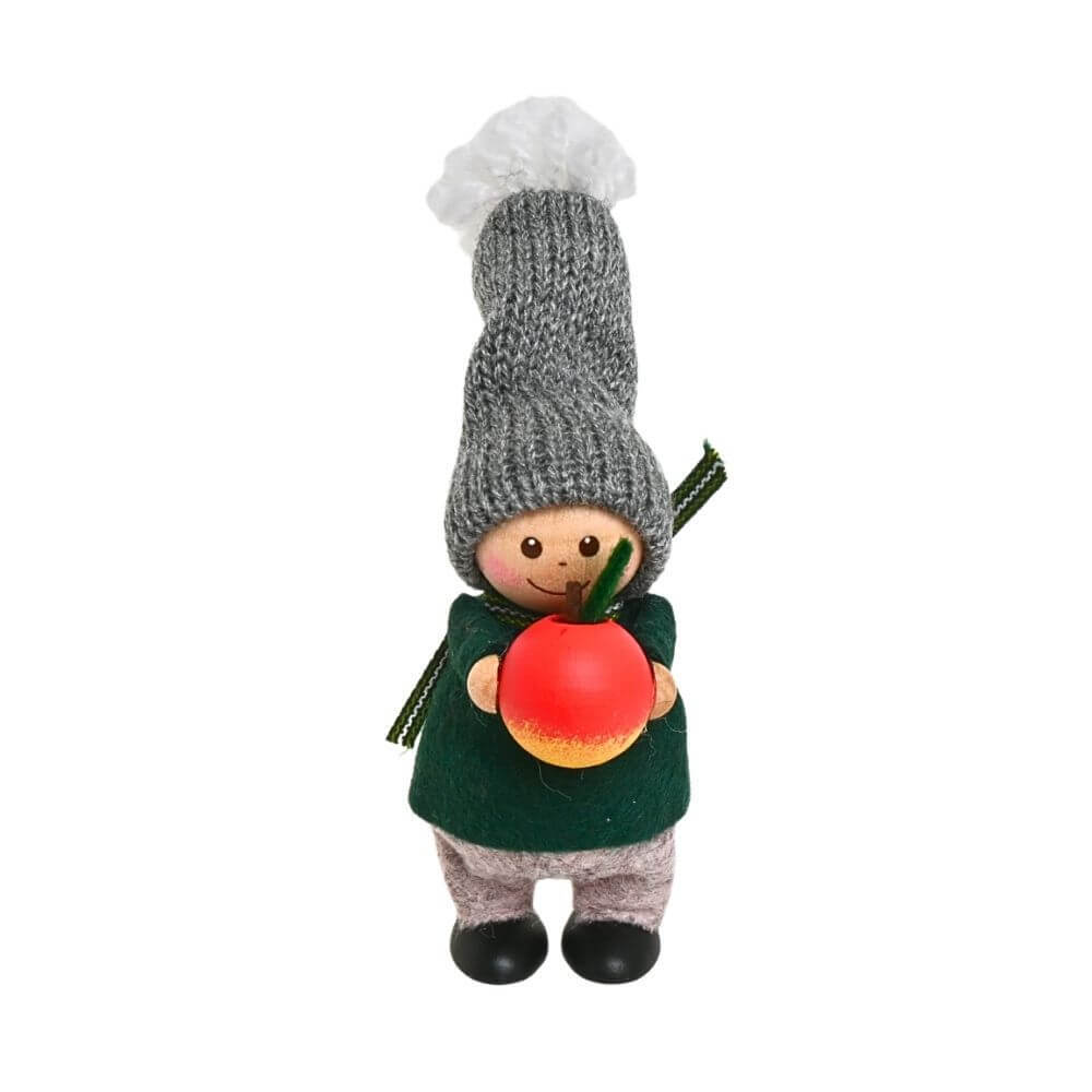 ノルディカニッセ　リンゴを持った男の子　Nordic Forest