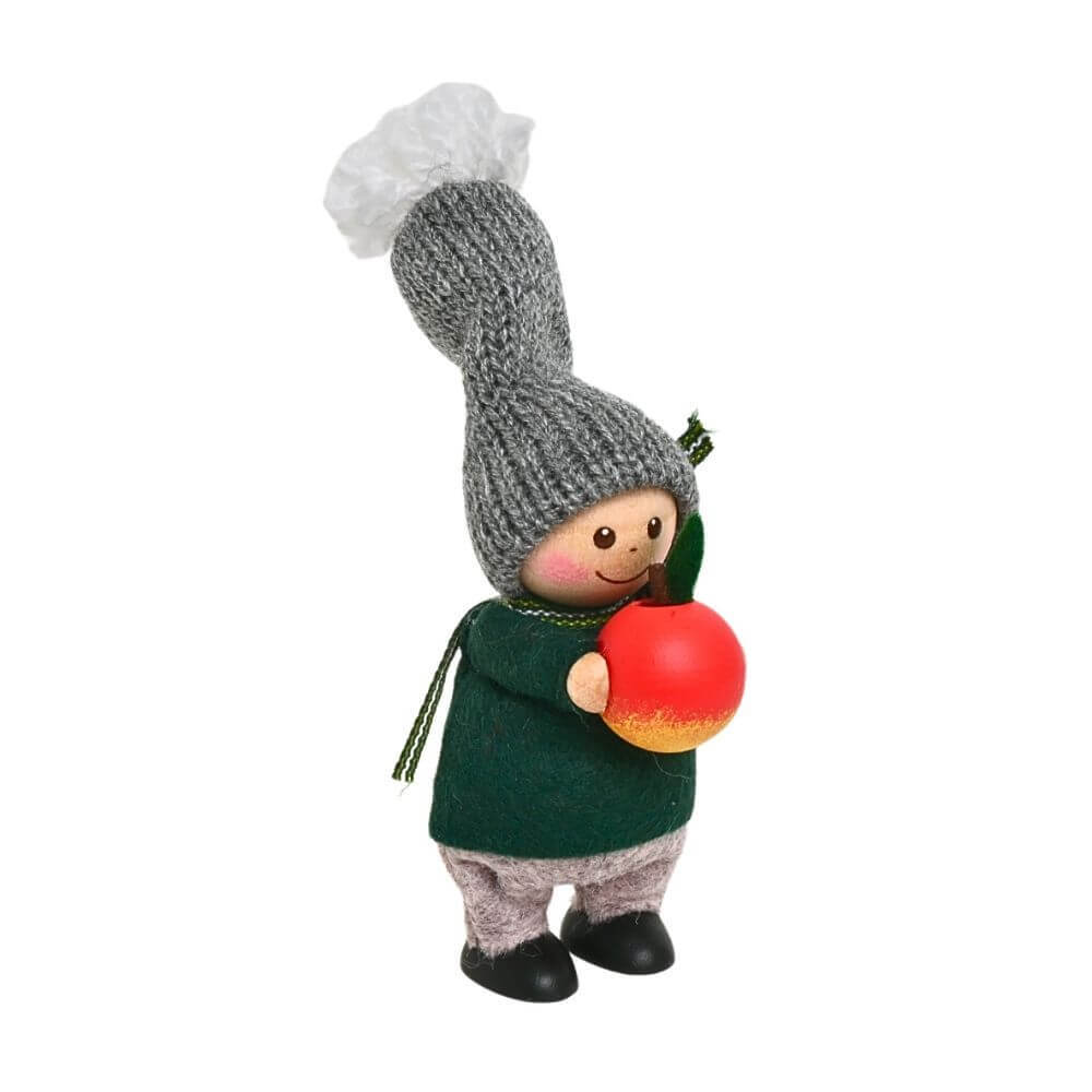 ノルディカニッセ　リンゴを持った男の子　Nordic Forest