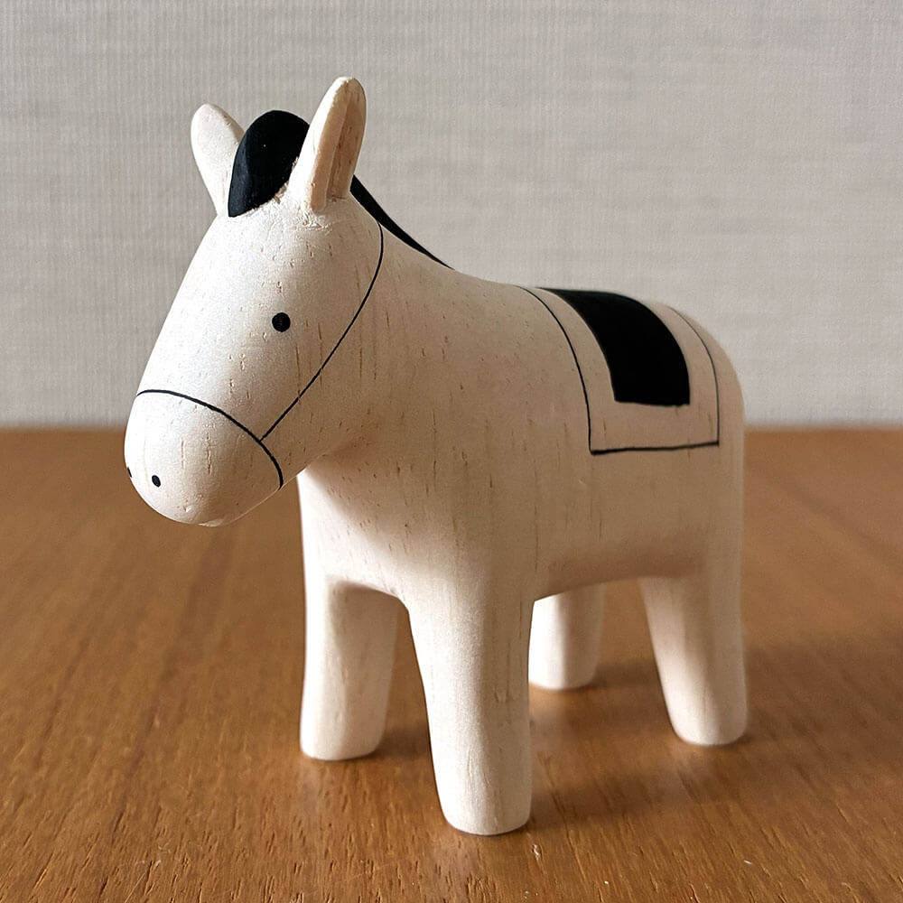 ぽれぽれ動物/ウマ黒