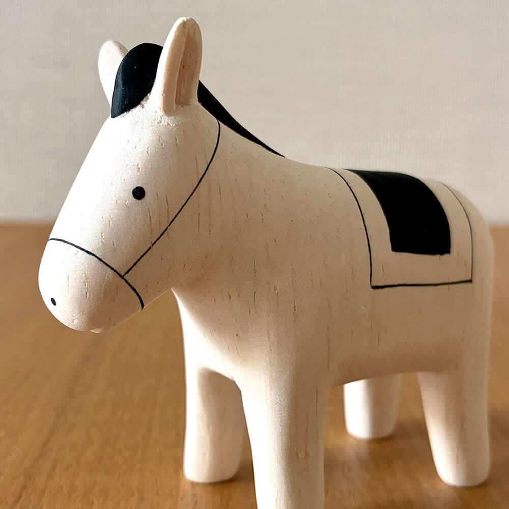 ぽれぽれ動物/ウマ黒