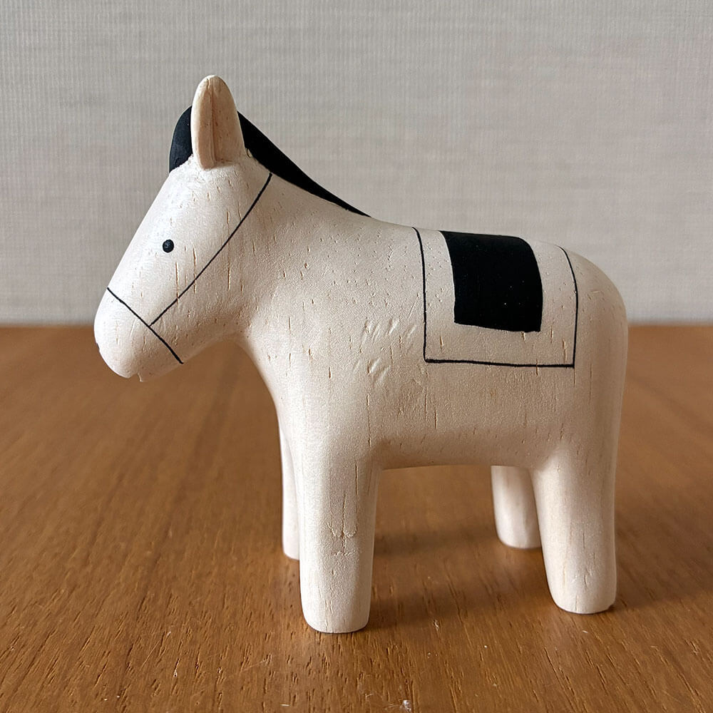 ぽれぽれ動物/ウマ黒