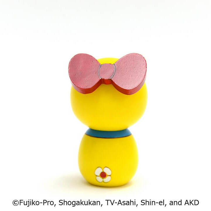 ドラミちゃん こけし ドラミチャンコケシ Te Nori てのり ニッセとぬくもりの木の人形