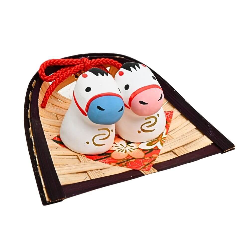 干支張子(午)ミニ福々午