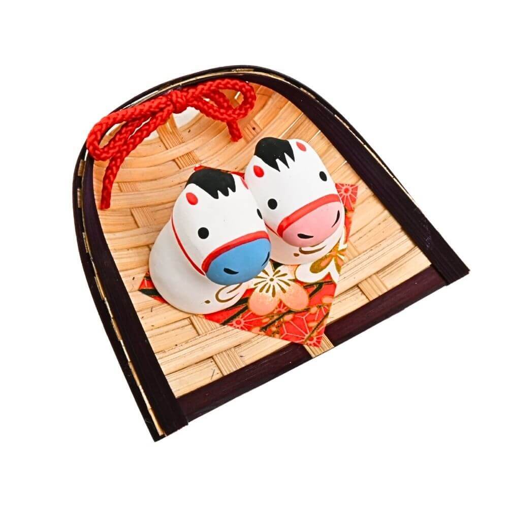 干支張子(午)ミニ福々午