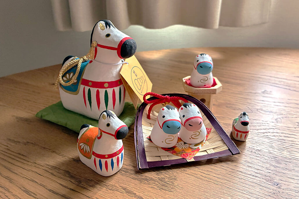 干支張子(午)ミニ福々午