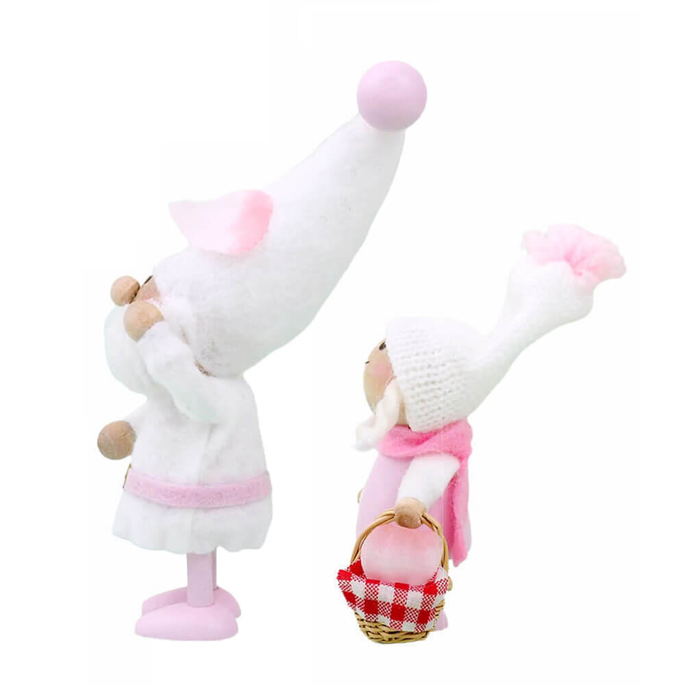 ノルディカニッセ　さくらニッセ 春を運ぶサンタと女の子セット