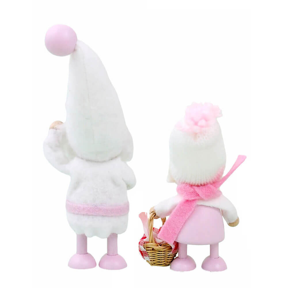 ノルディカニッセ　さくらニッセ 春を運ぶサンタと女の子セット