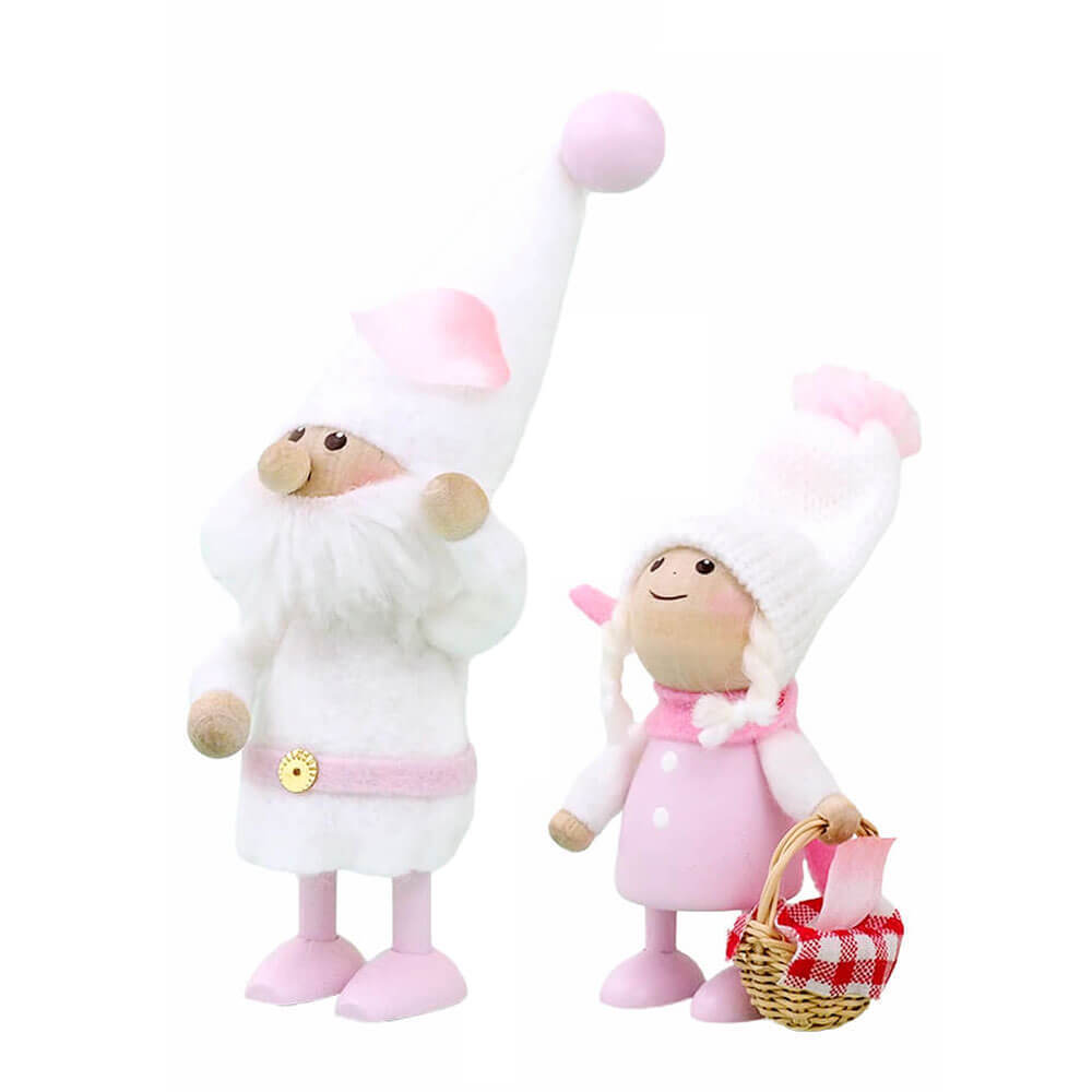ノルディカニッセ　さくらニッセ 春を運ぶサンタと女の子セット