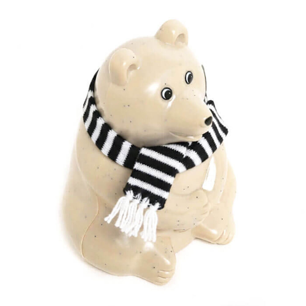 2026マフラー付きフィンランドしろくま貯金箱 polar bear money box　【予約販売　9月中旬以降発送】