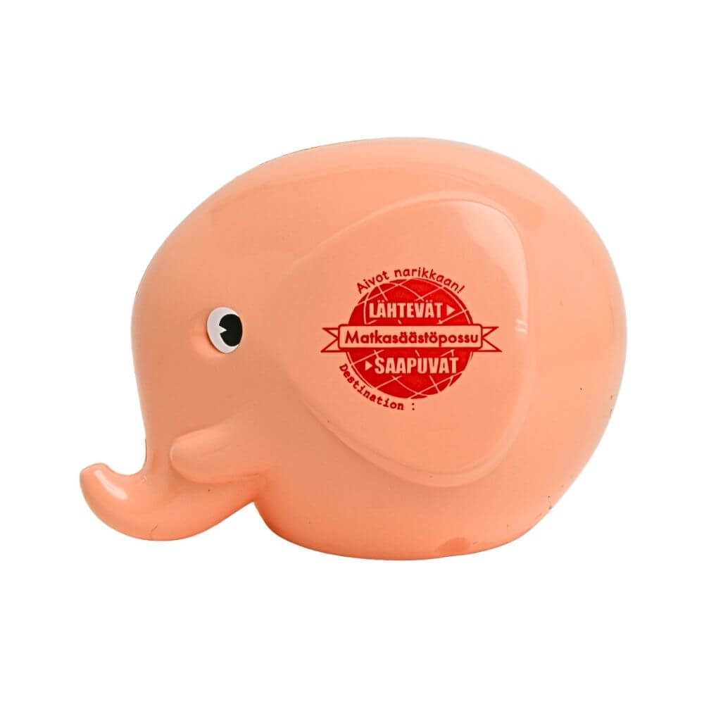 エレファントバンク(S) 2025限定ピーチ x レッド