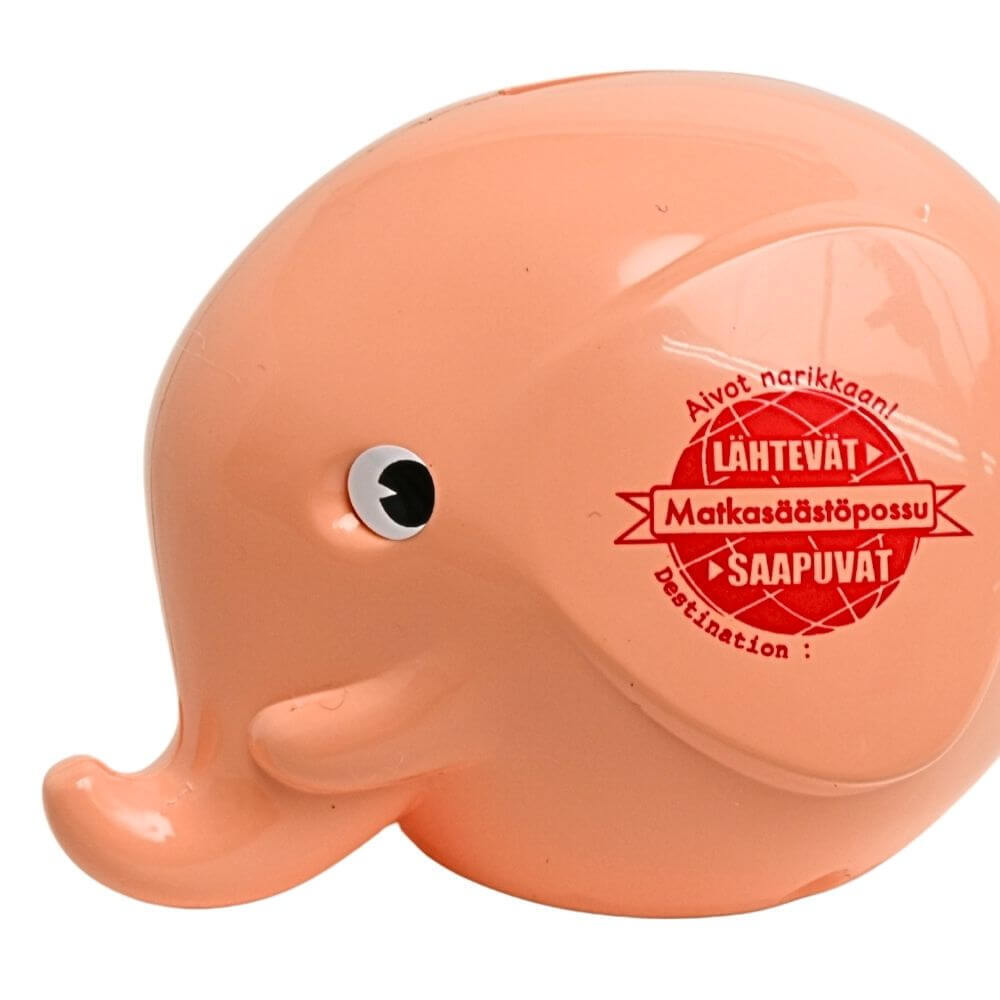 エレファントバンク(S) 2025限定ピーチ x レッド