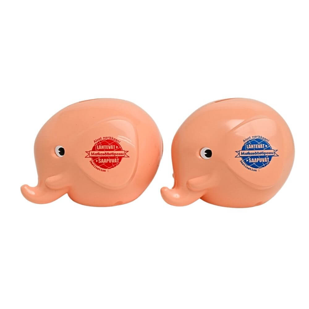 エレファントバンク(S) 2025限定ピーチ x レッド