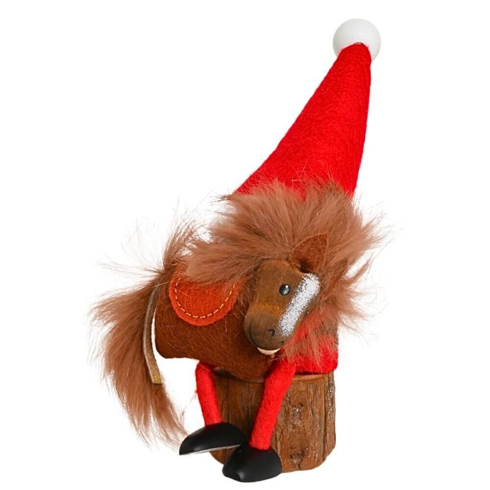 ノルディカニッセ　馬を抱えたサンタ