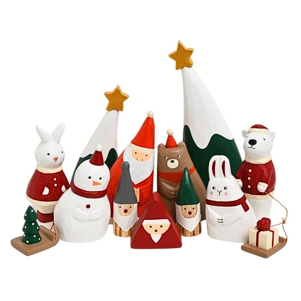 クリスマスウサギサンタ/ツリー