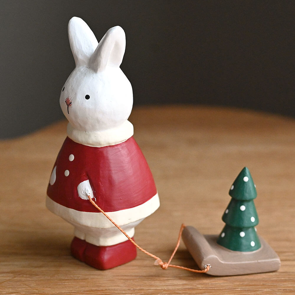 クリスマスウサギサンタ/ツリー