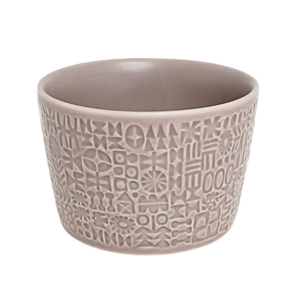 PATTERNED MUG  グレージュ