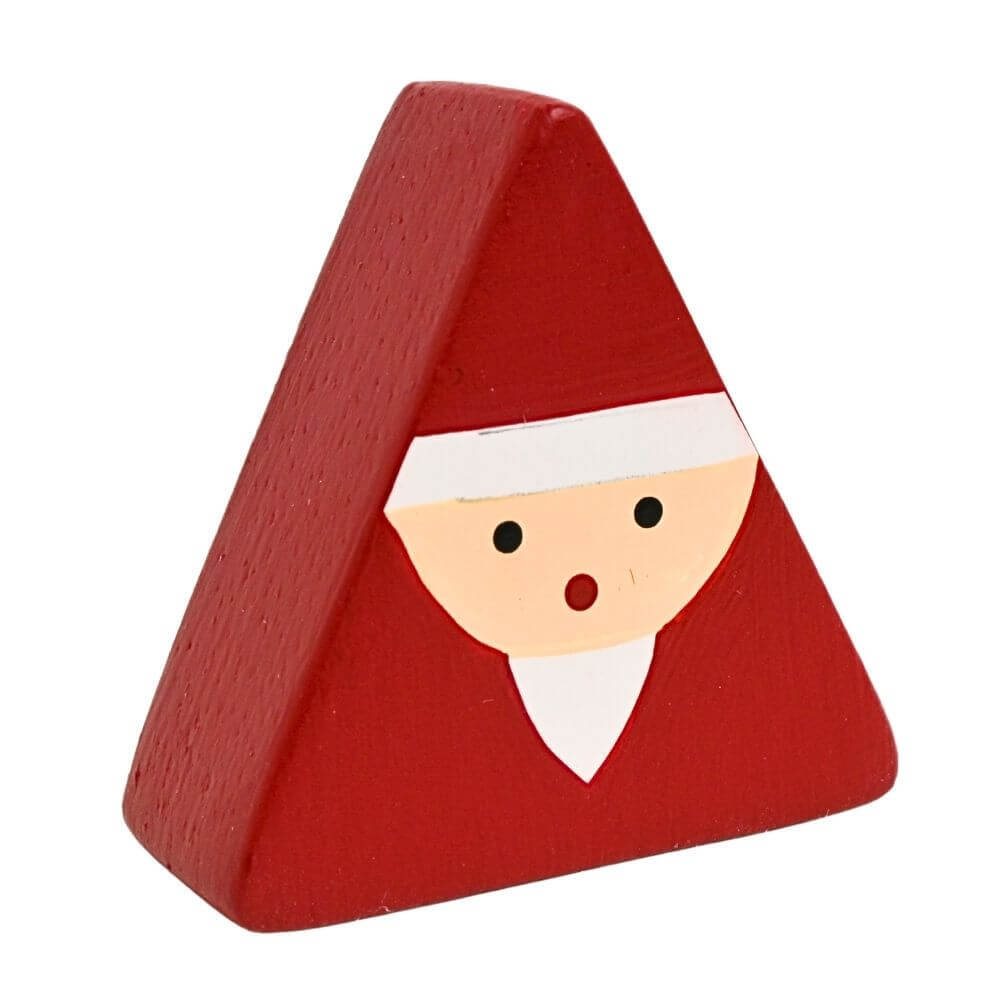 さんかくクリスマスサンタ / 赤