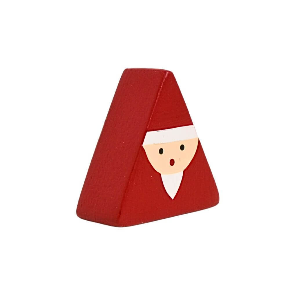 さんかくクリスマスサンタ / 赤