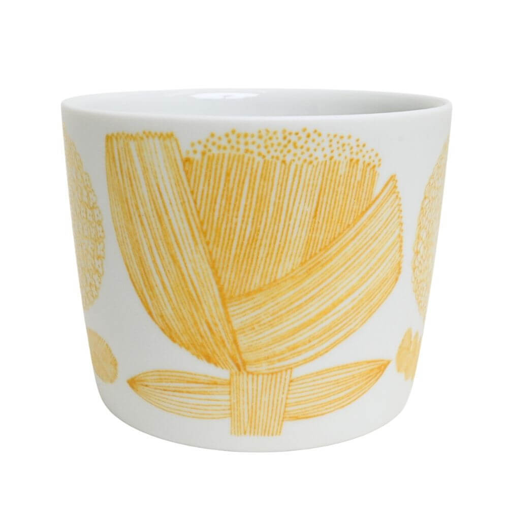DAY BY DAY CUP [FLOWER] イエロー