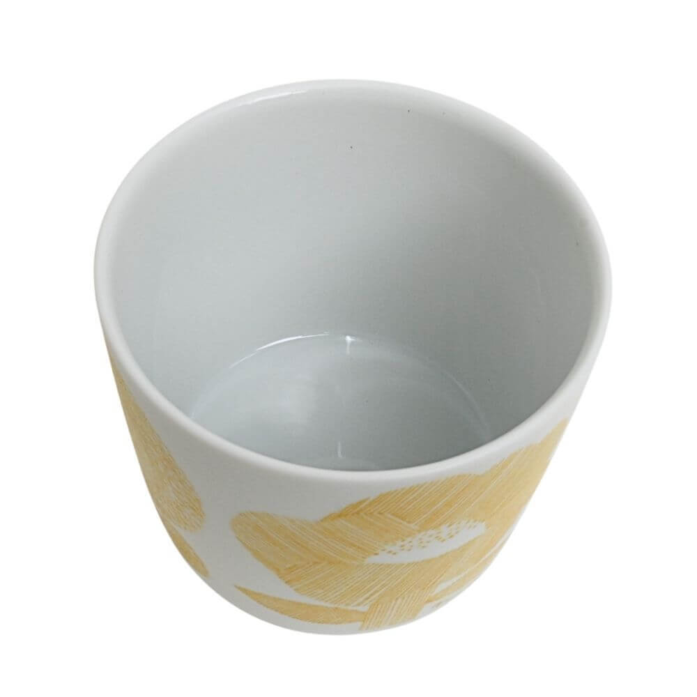 DAY BY DAY CUP [FLOWER] イエロー