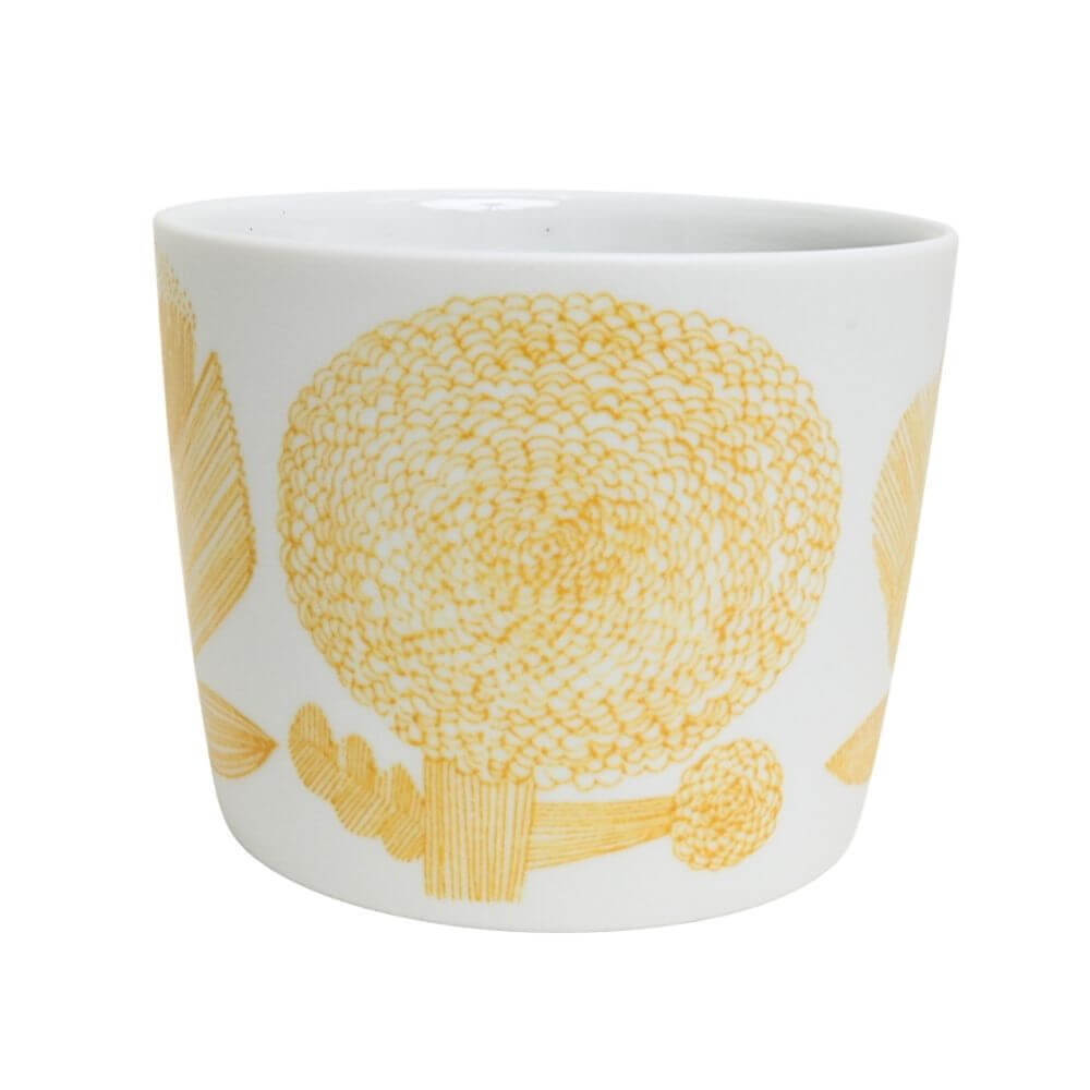 DAY BY DAY CUP [FLOWER] イエロー