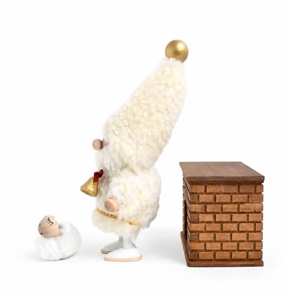 ヒツジになりたいもこもこサンタ & 暖炉 & 白羊（小）セット　te-nori限定　ノルディカニッセ【11月上旬～中旬発送予定】