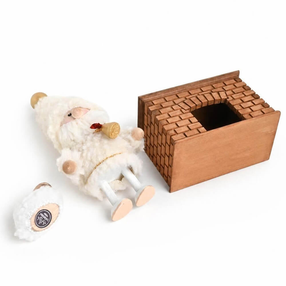 ヒツジになりたいもこもこサンタ & 暖炉 & 白羊（小）セット　te-nori限定　ノルディカニッセ【11月上旬～中旬発送予定】